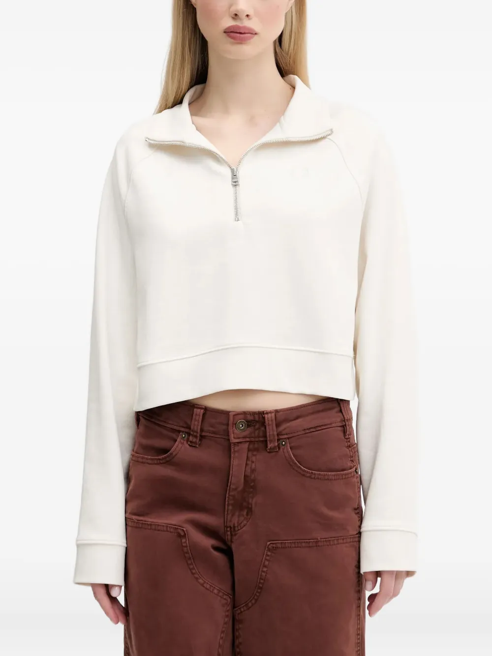 HUGO jersey sweatshirt | White | Image 1