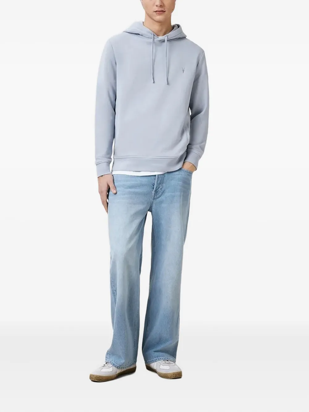 AllSaints embroidered-logo hoodie | Hoodies | Image 2