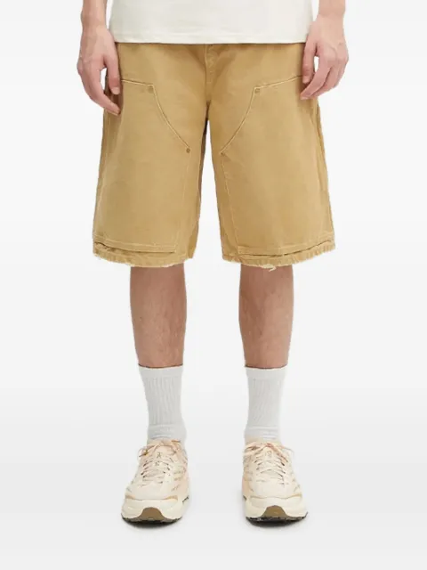 AMBUSH multi-pocket frayed shorts