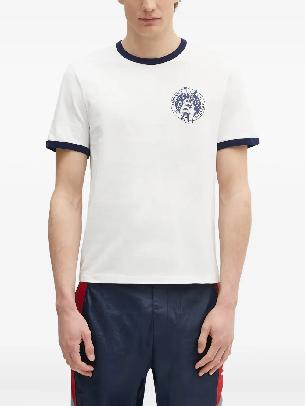 AMBUSH Art Club graphic-print T-shirt Wit