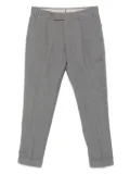PT Torino mélange-effect trousers - Grey