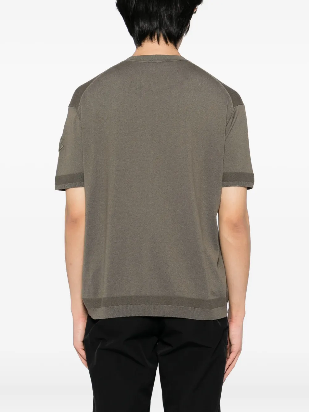 Moncler Gebreid T-shirt Groen