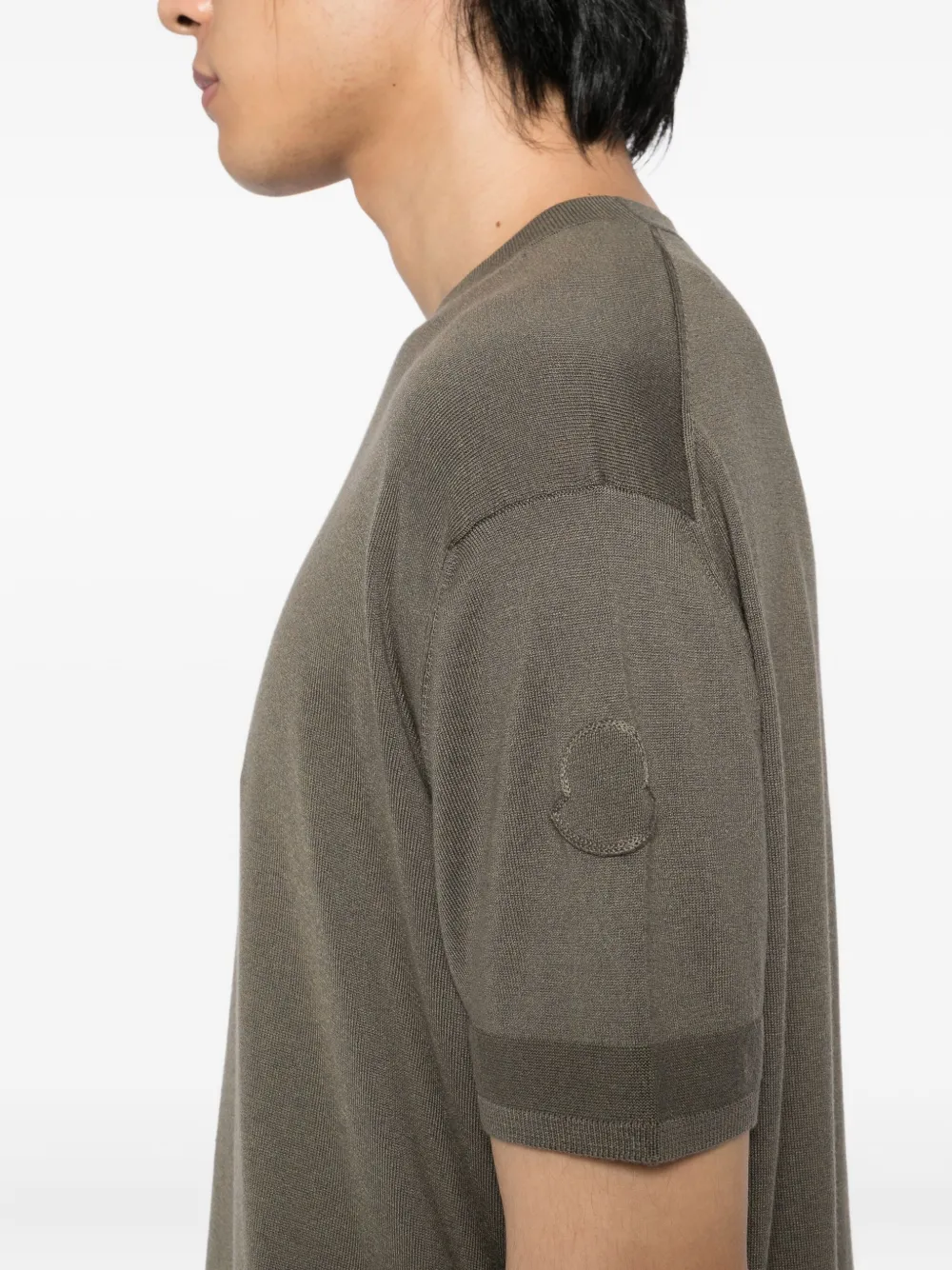 Moncler Gebreid T-shirt Groen