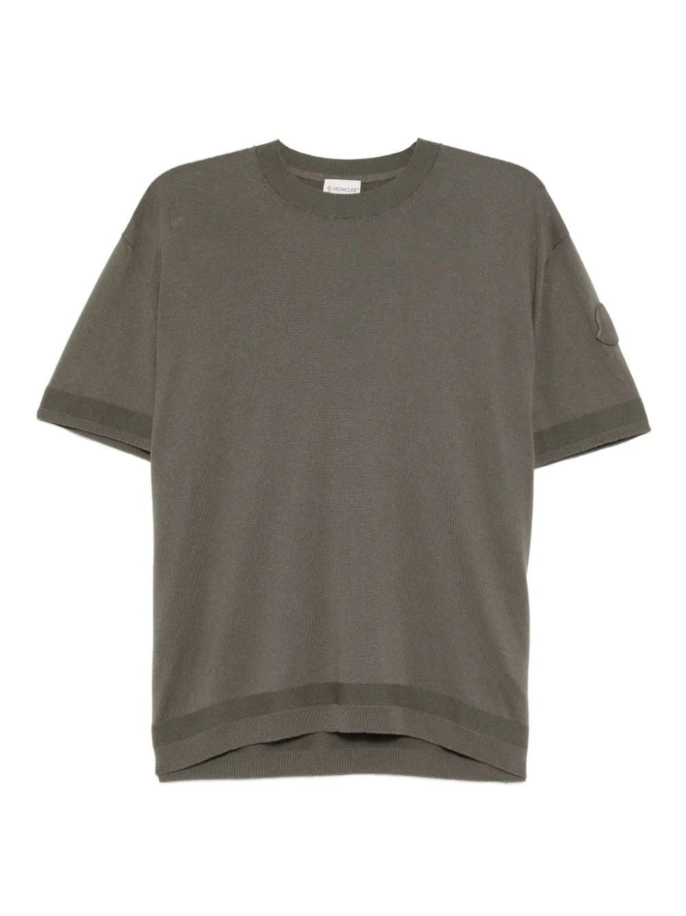 Moncler Gebreid T-shirt Groen