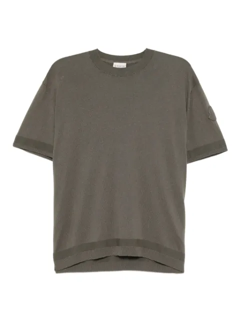 Moncler playera tejida manga corta