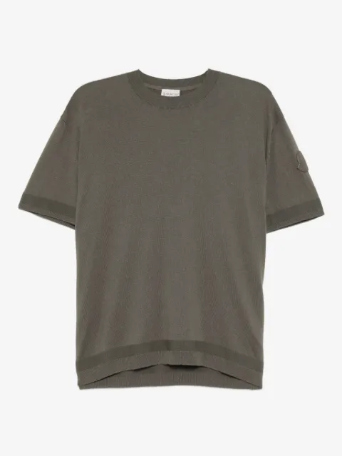 Moncler playera tejida manga corta