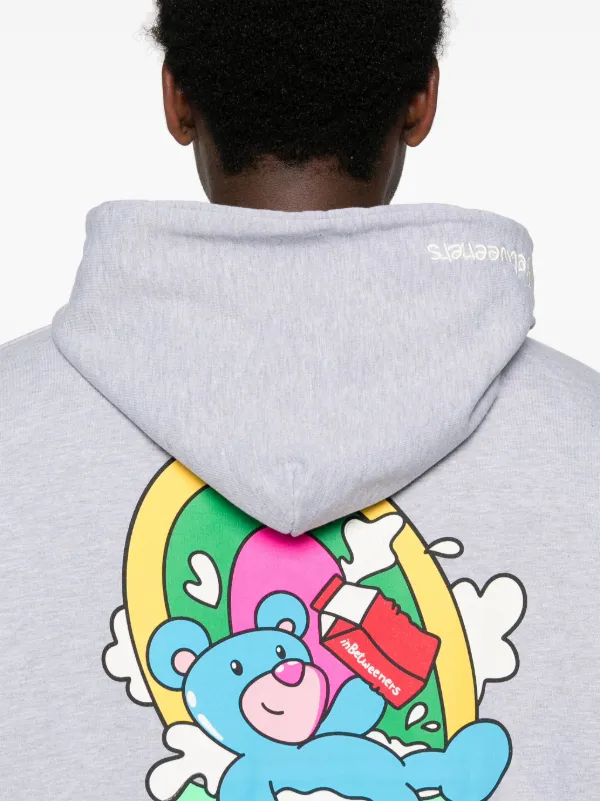スウェット・トレーナー INBETWEENERS HOODIE UNISEX (51138) INBETWEENERS graphic-print Hoodie | Grey | FARFETCH JO