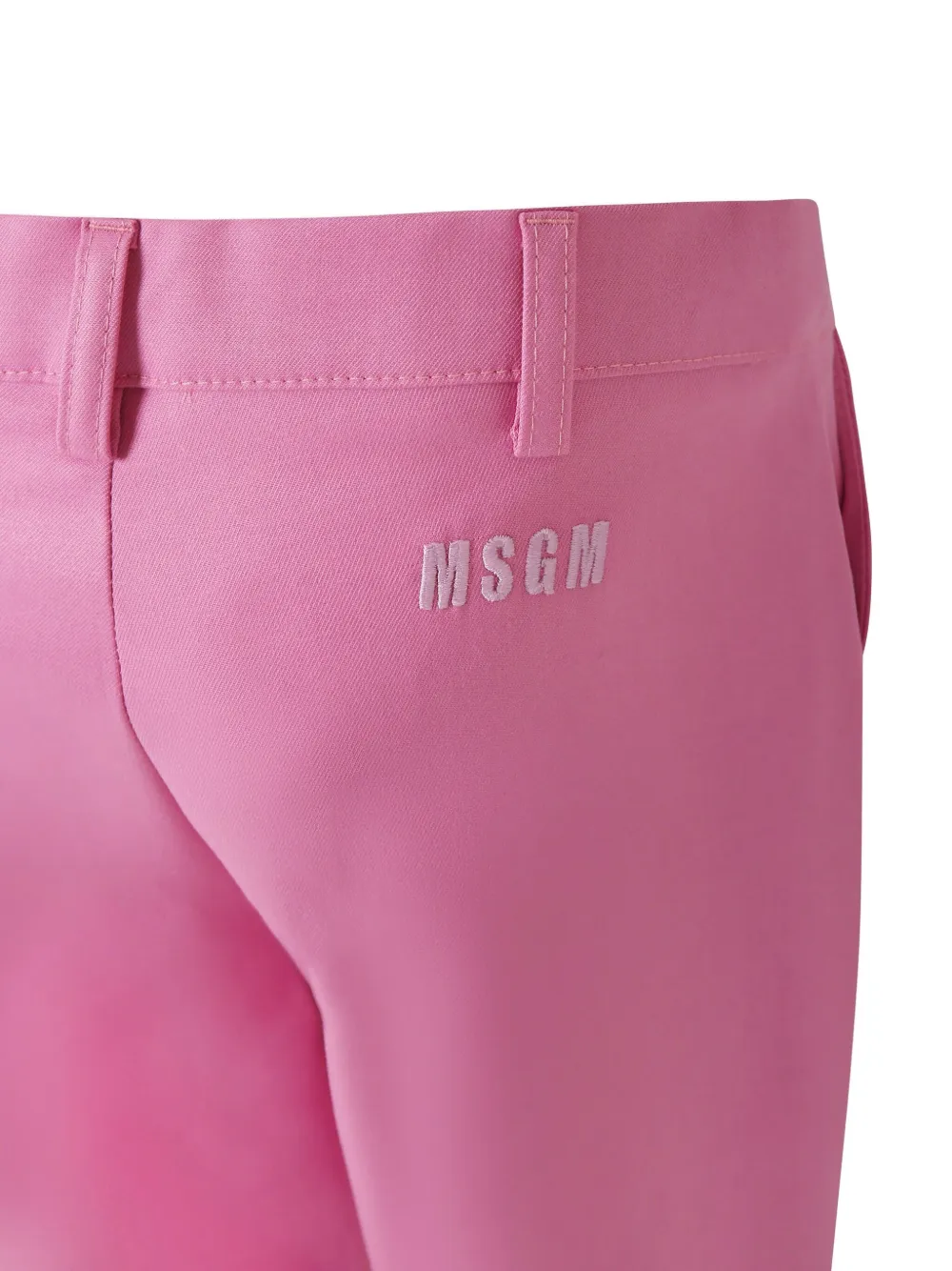 MSGM Kids Broek verfraaid met geplooid detail Roze