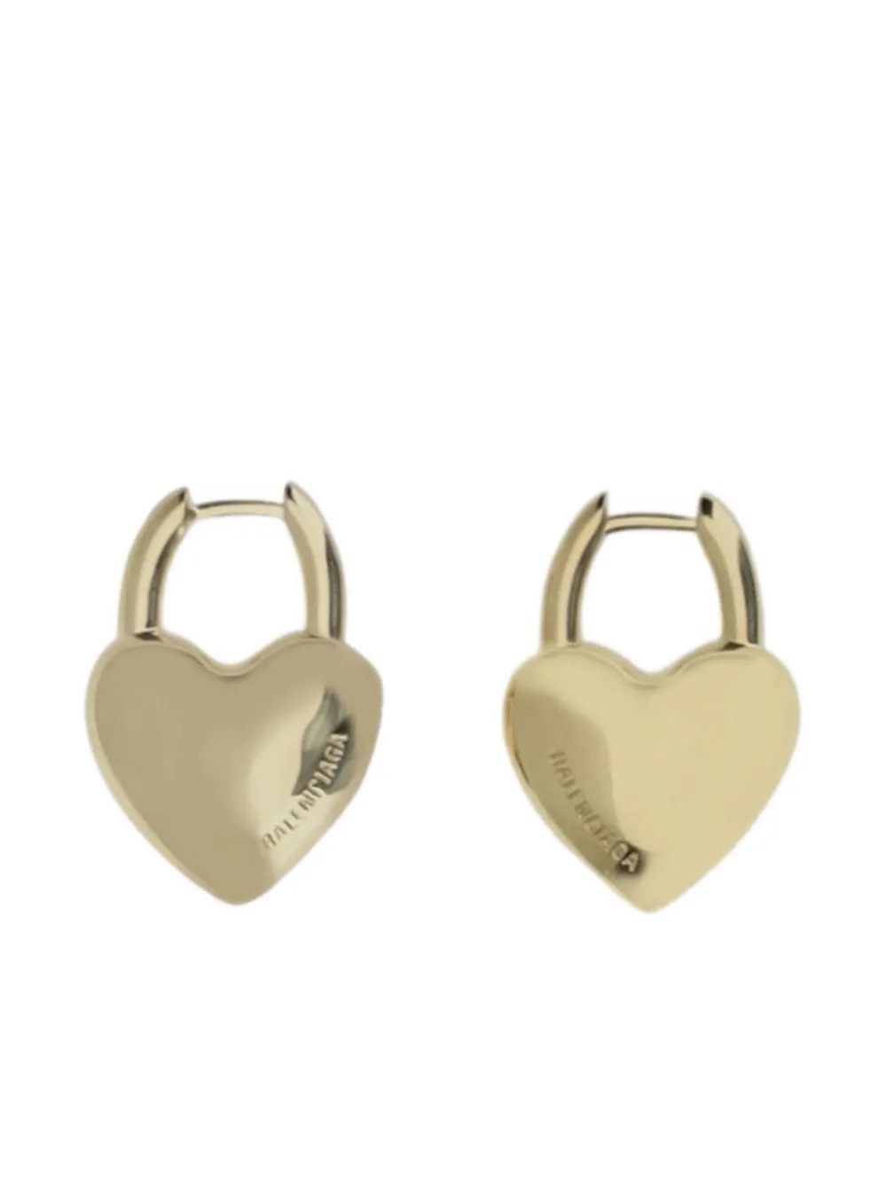 Balenciaga Minnie Earrings In Green