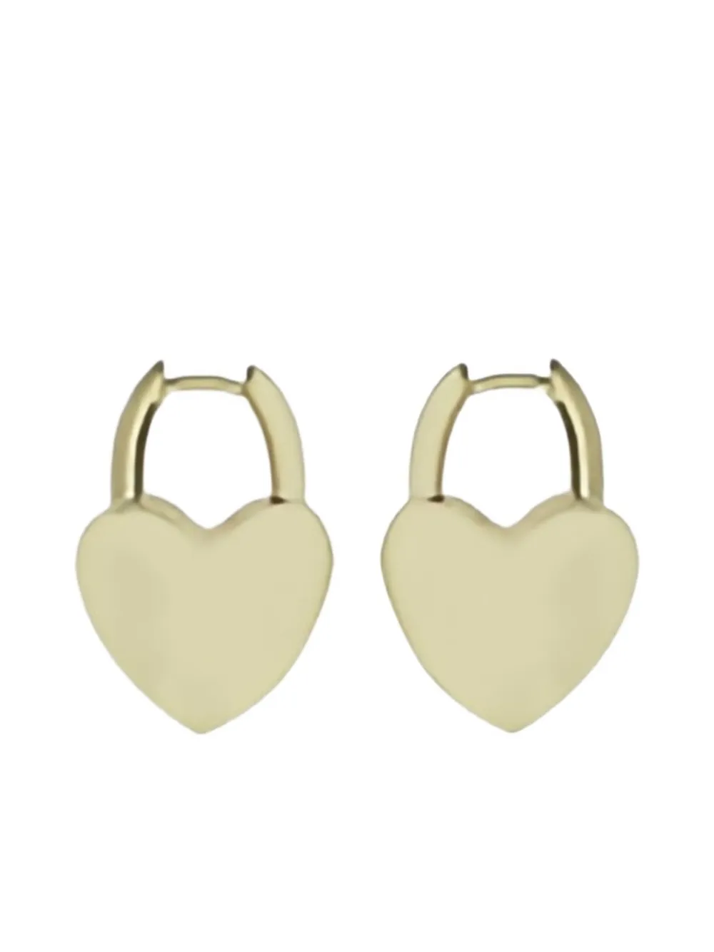 Balenciaga Minnie Earrings In Green