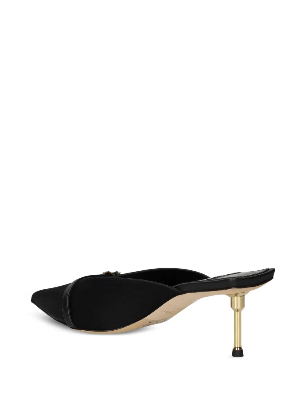 Elisabetta Franchi pointed-toe mules Black