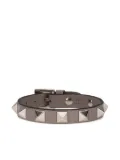 Valentino Garavani rockstud leather bracelet - Brown