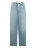 AGOLDE Brynn drawstring jeans - Blue