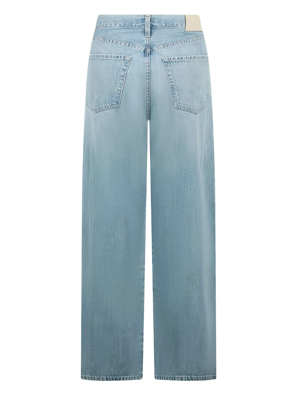AGOLDE Brynn jeans met trekkoord Blauw
