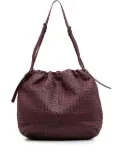 Bottega Veneta Pre-Owned 2010 Nappa Intrecciato Drawstring shoulder bag - Red