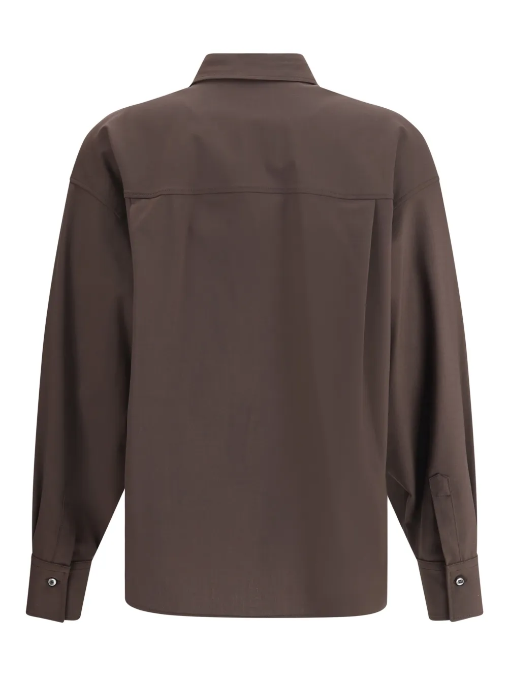 Brunello Cucinelli T-shirt met ketting met Monili-detail Bruin