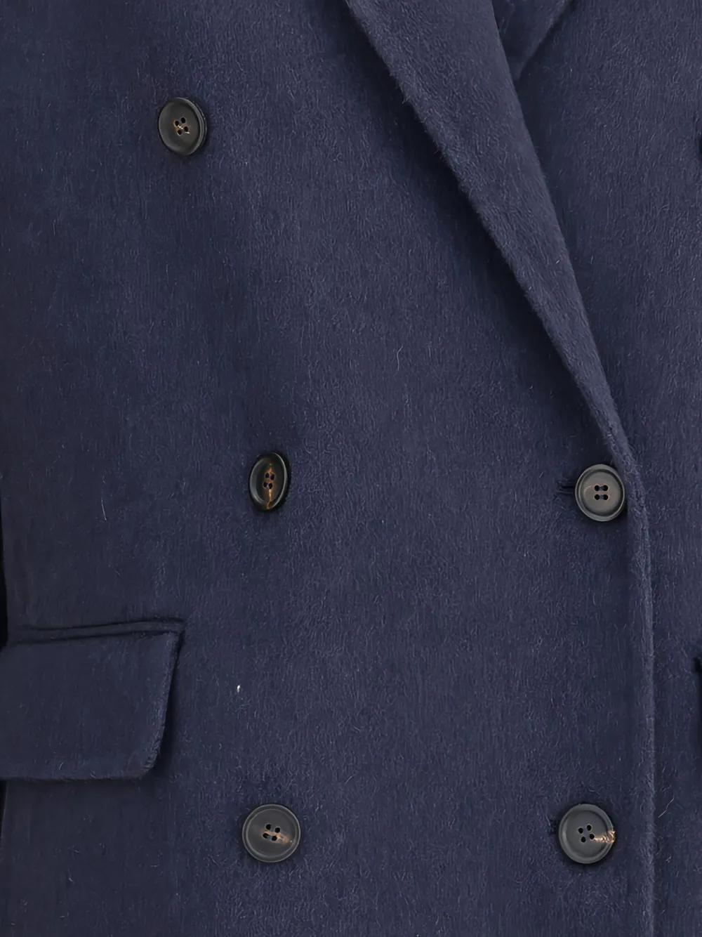 Brunello Cucinelli Jas met dubbele rij knopen Blauw