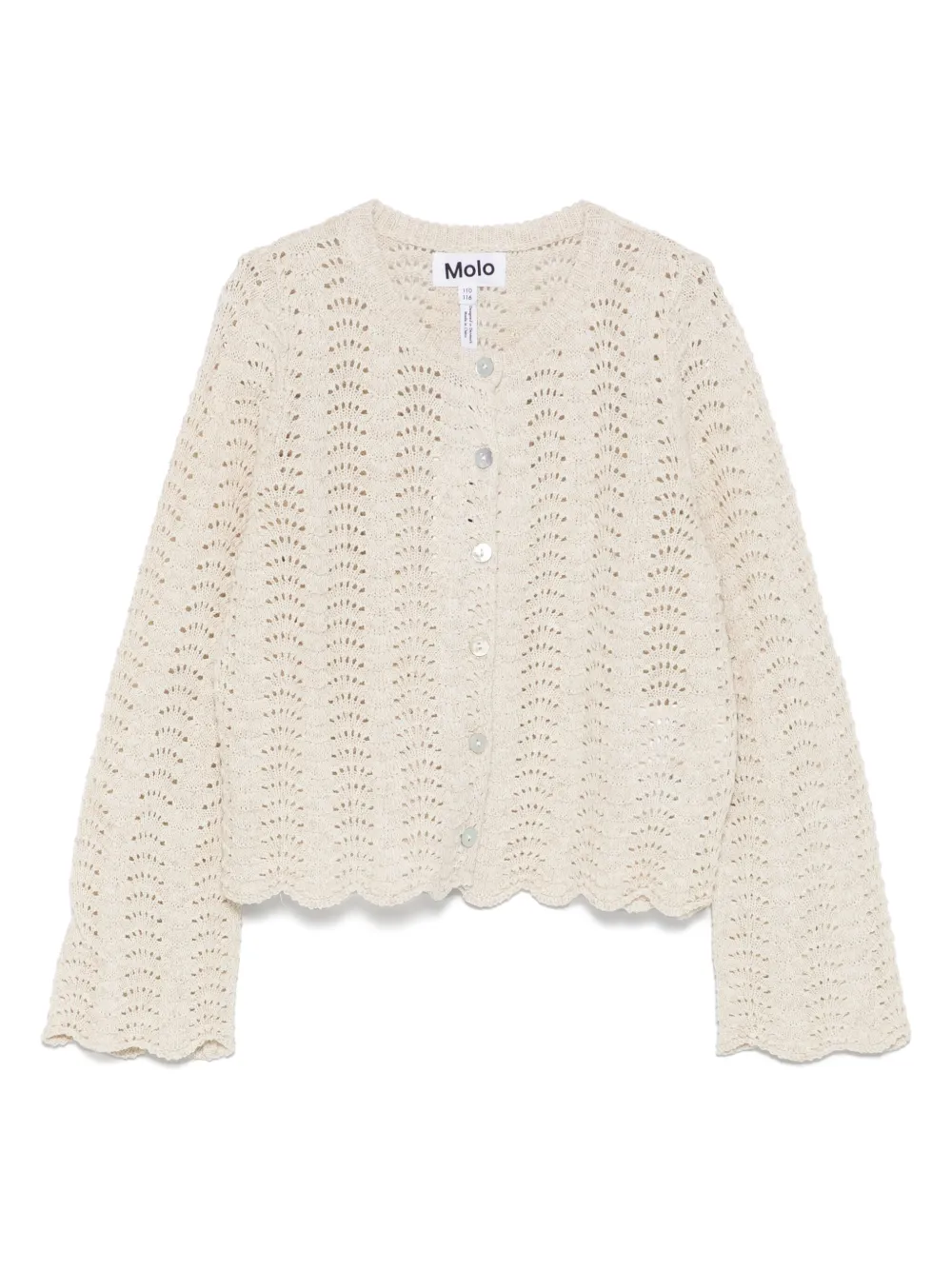 Molo button-up cardigan Beige