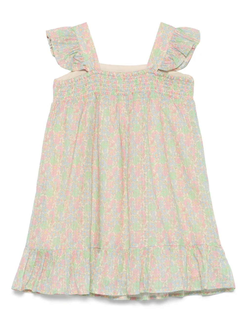 Bonton Jurk met bloemenprint Roze