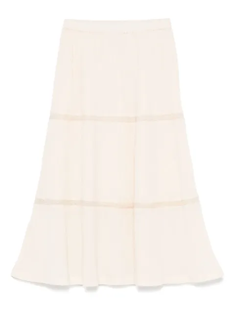 Bonton cotton A-line skirt