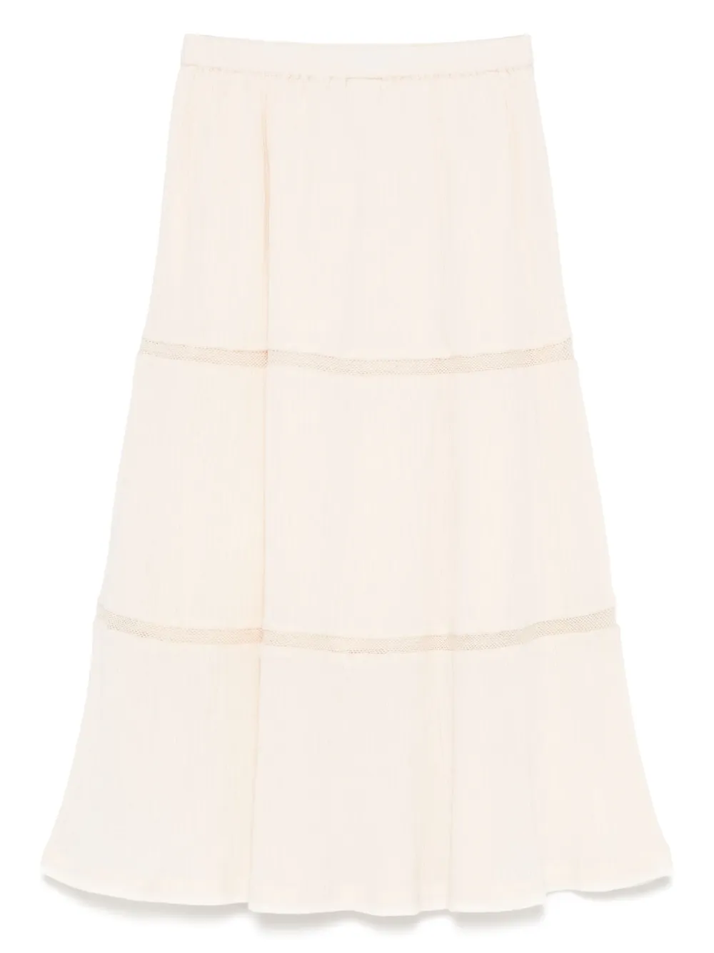 Bonton Katoenen rok met A-lijn Beige