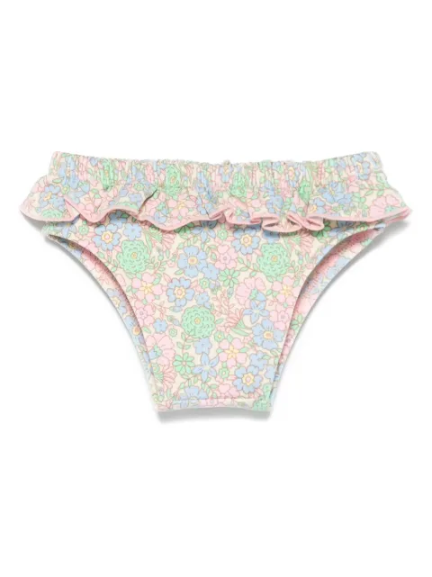 Bonton bikini bottom con estampado floral