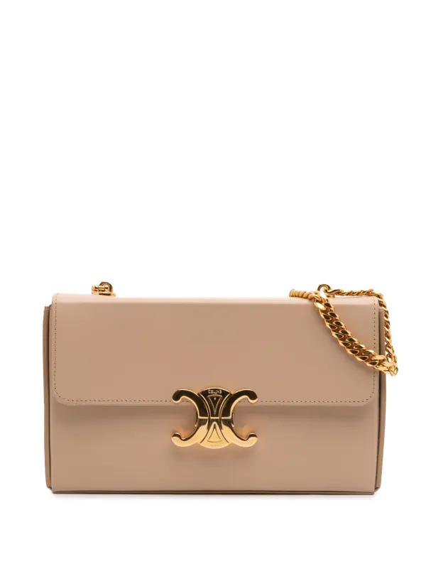 Shoulder Bag Celine Triomphe Wallet On Chain Celine Smooth