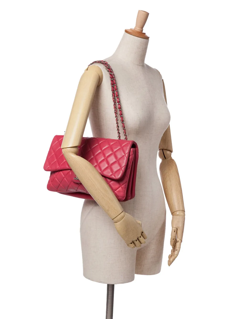 CHANEL Pre-Owned 2014 gesteppte jumbo 3 Accordion Flap Schultertasche | Pre-owned & Archive | Image 2