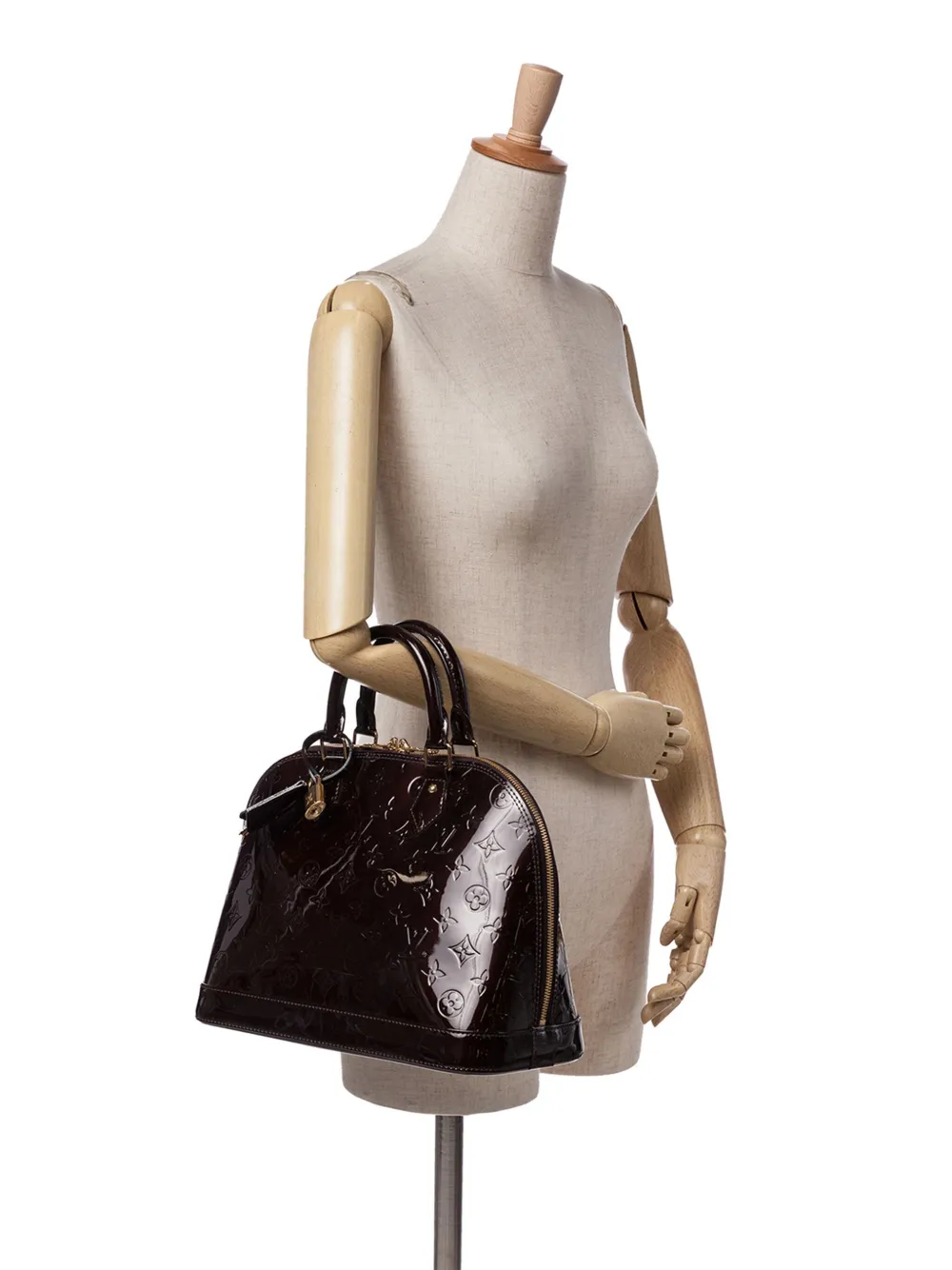 Louis Vuitton Pre-Owned 2011 Monogram Vernis Alma PM handbag | Pre-Owned | Image 2