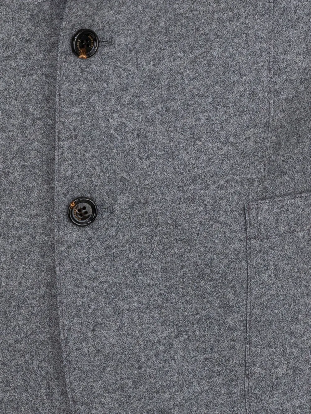 Eleventy Buttoned Blazer In Gray