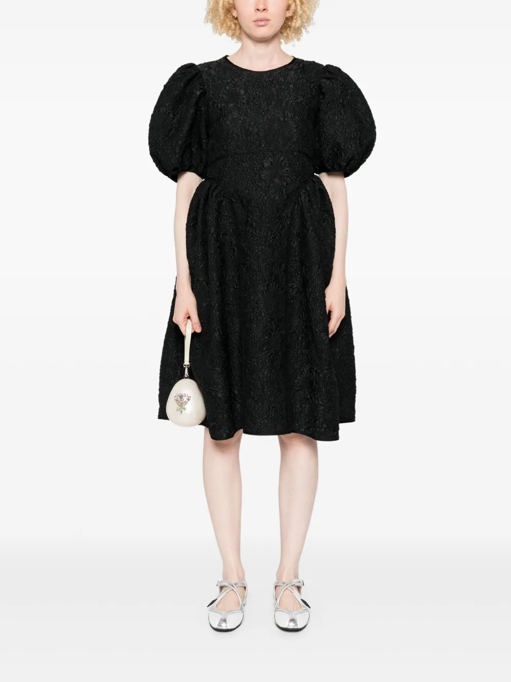 Cecilie Bahnsen Fonda dress - Zwart
