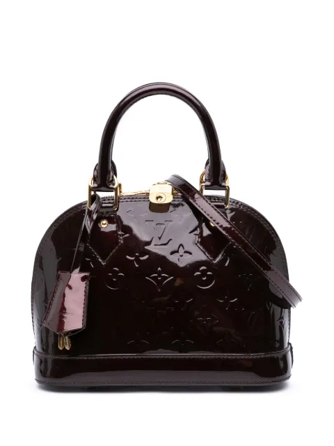 Louis Vuitton Pre-Owned 2013 Monogram Vernis Alma BB satchel