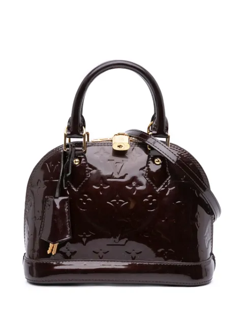 Louis Vuitton Pre-Owned 2015 Monogram Vernis Alma BB satchel
