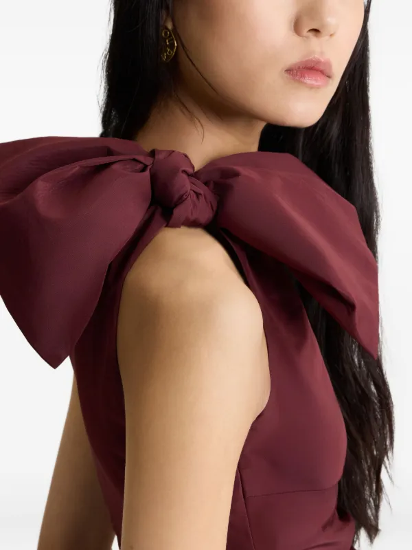 Patou ワンショルダー ミニドレス | レッド | FARFETCH JP
