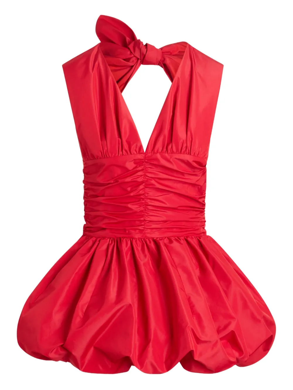 Patou Mini-jurk met strikdetail Rood