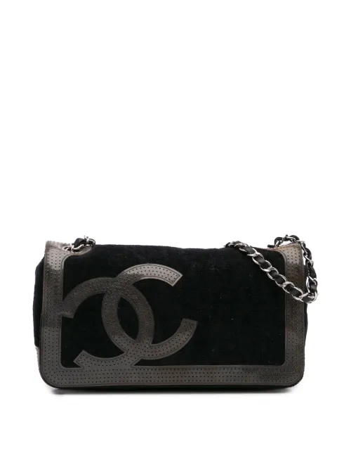 CHANEL Pre-Owned 2008-2009 Terry Cloth CC Sport Line shoulder bag