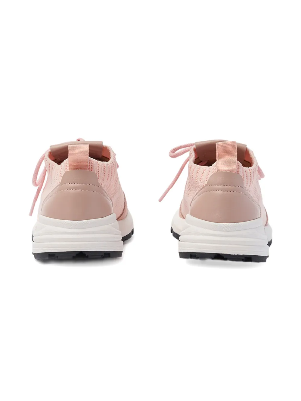 Scarosso knitted slip-on trainers Pink