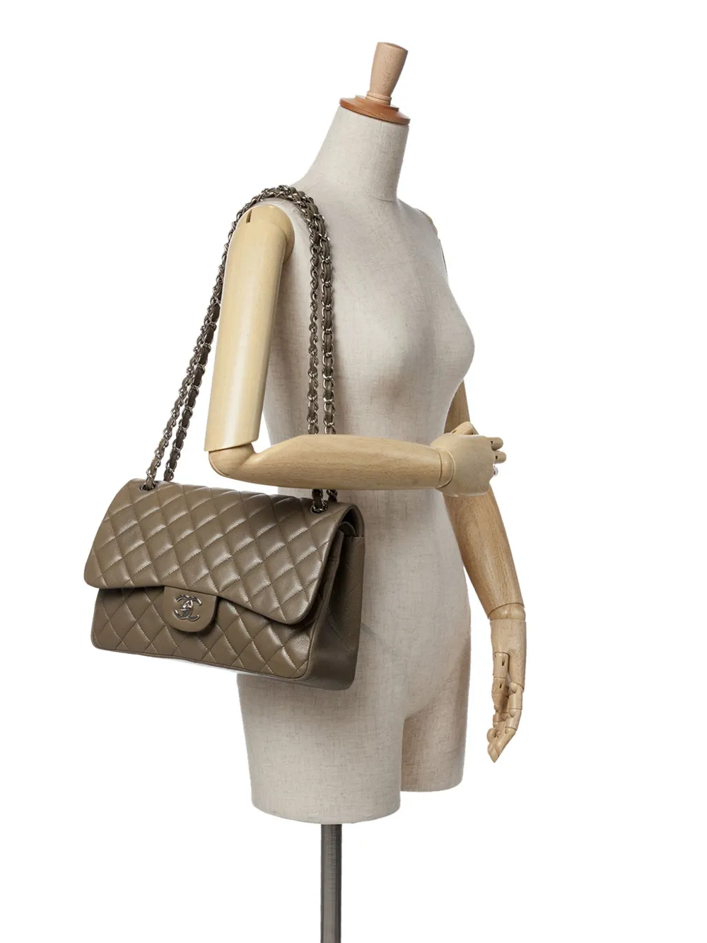 CHANEL Pre-Owned sac porté épaule Caviar Double Flap (2012) | Pre-owned | Image 2