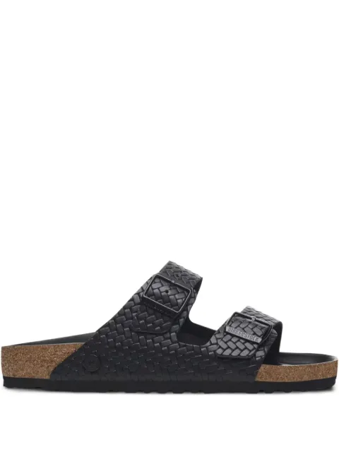 Birkenstock braided-strap slide sandals