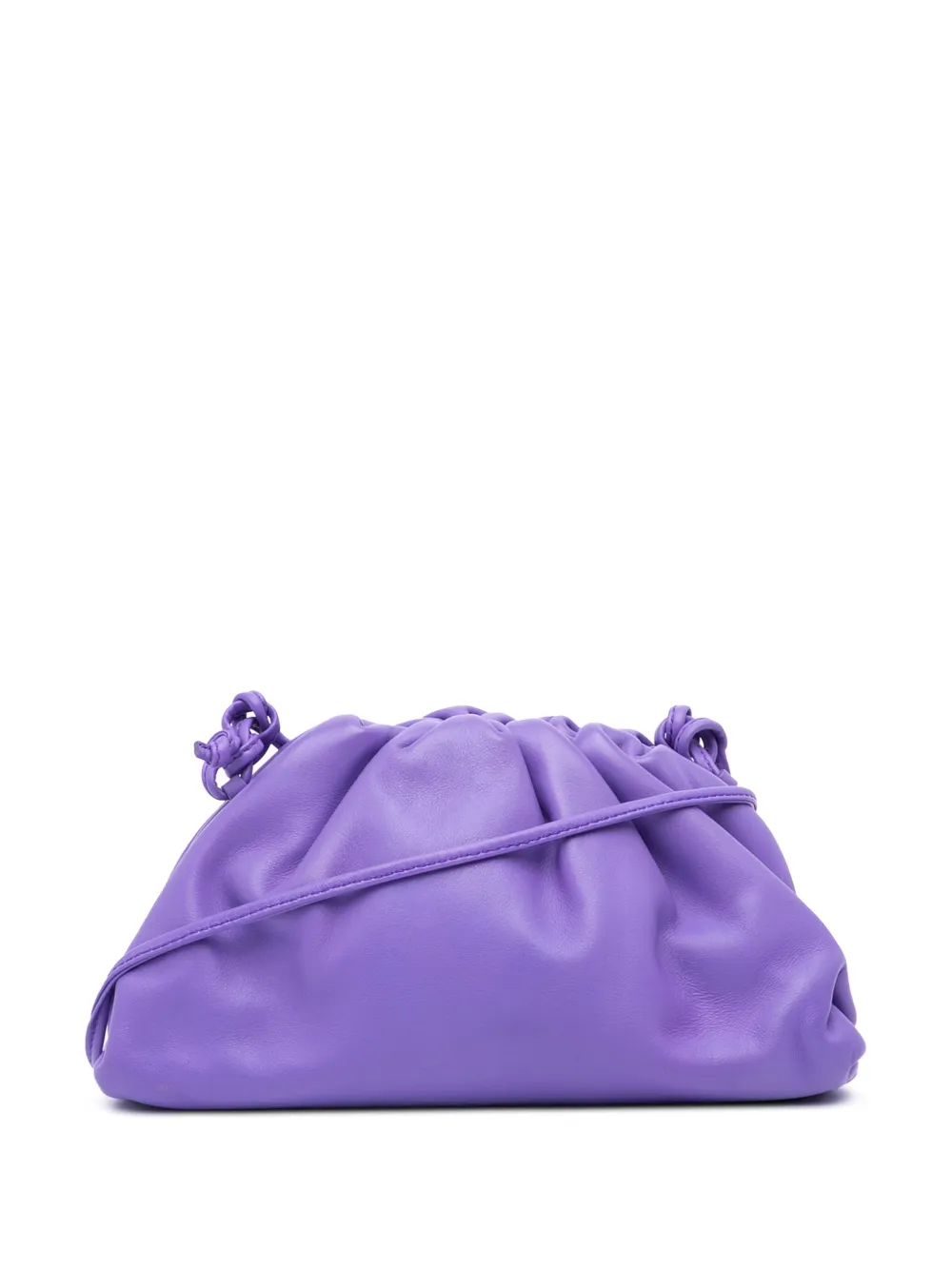 Bottega Veneta Pre-Owned 2012-2024 Lambskin The Mini Pouch crossbody bag | Purple | Image 1