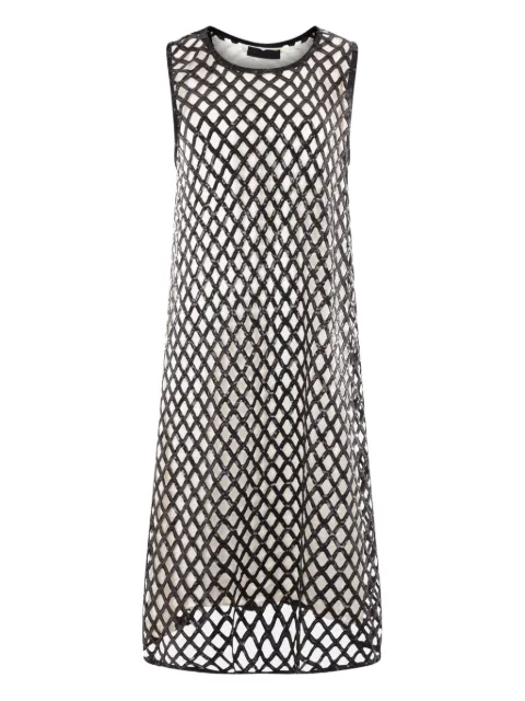 Maria Calderara sequinned net dress
