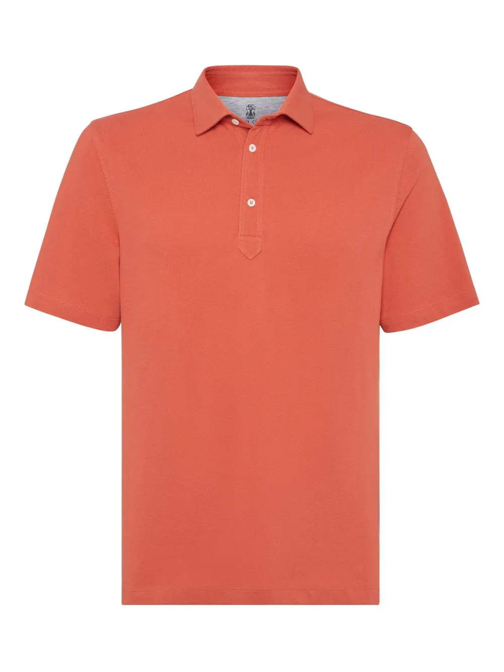 Brunello Cucinelli Katoenen poloshirt Oranje
