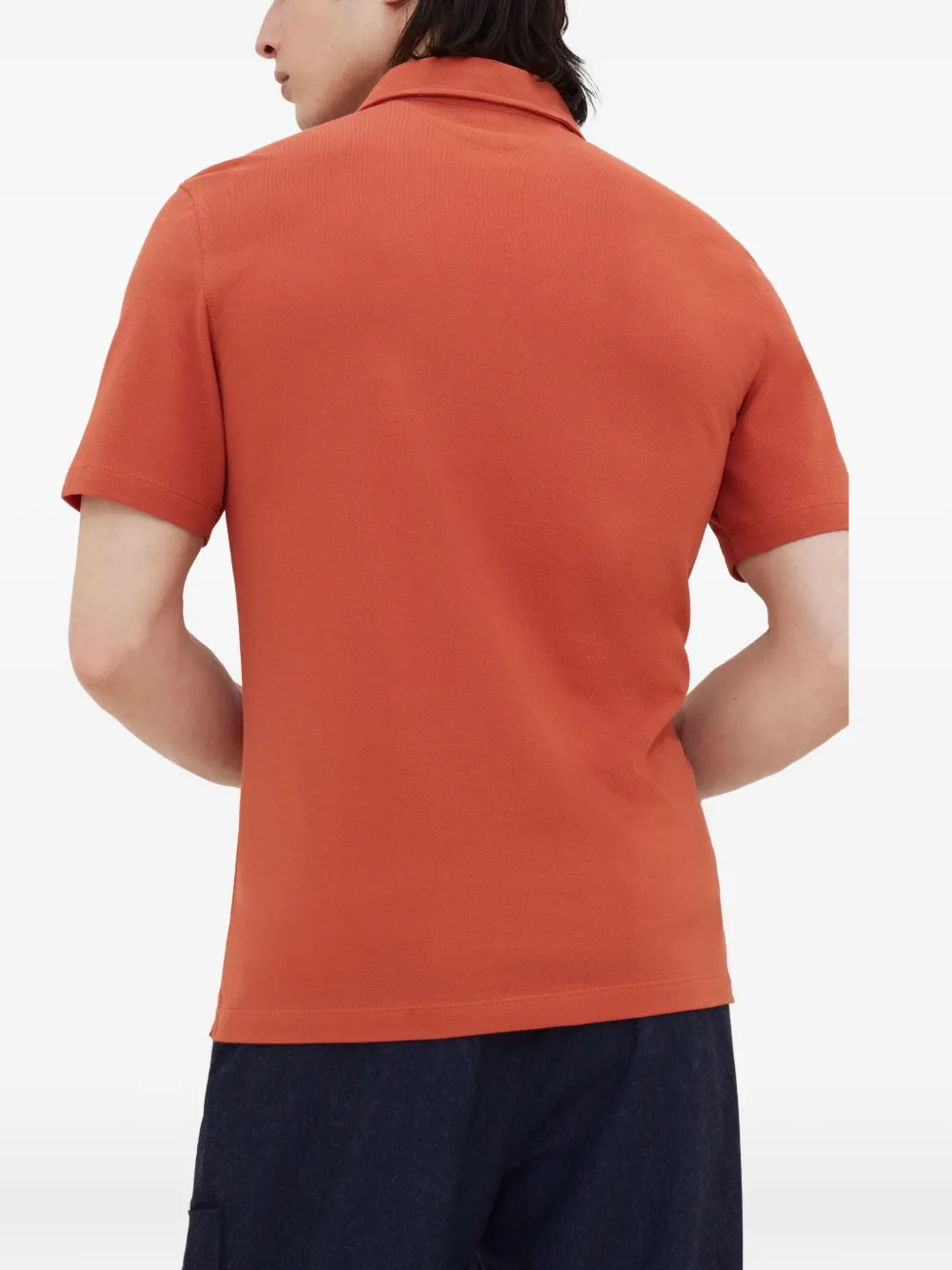 Brunello Cucinelli Katoenen poloshirt Oranje