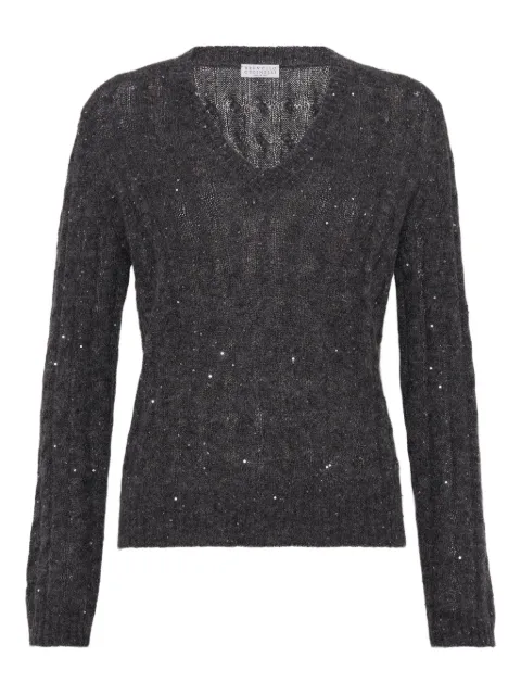 Brunello Cucinelli cable-knit sweater