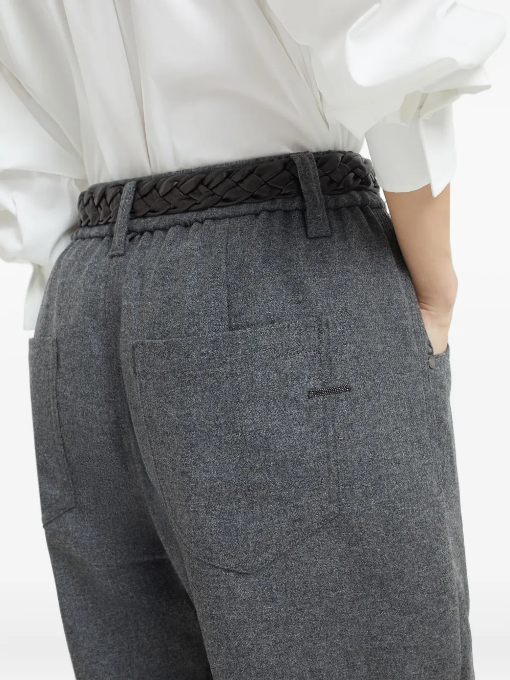 Brunello Cucinelli tailored trousers Grijs