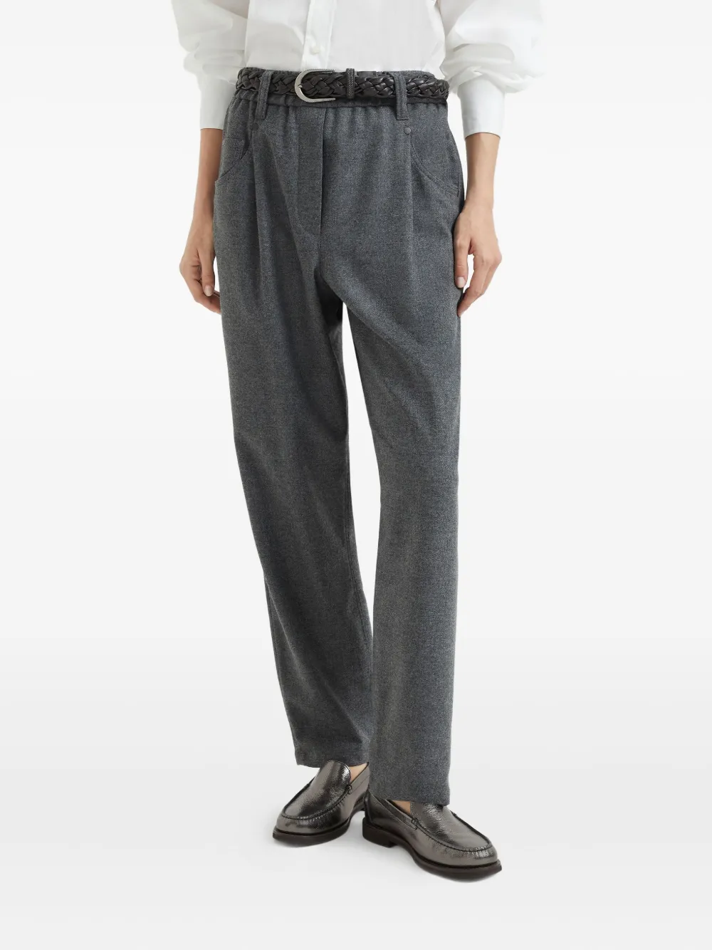 Brunello Cucinelli tailored trousers Grijs