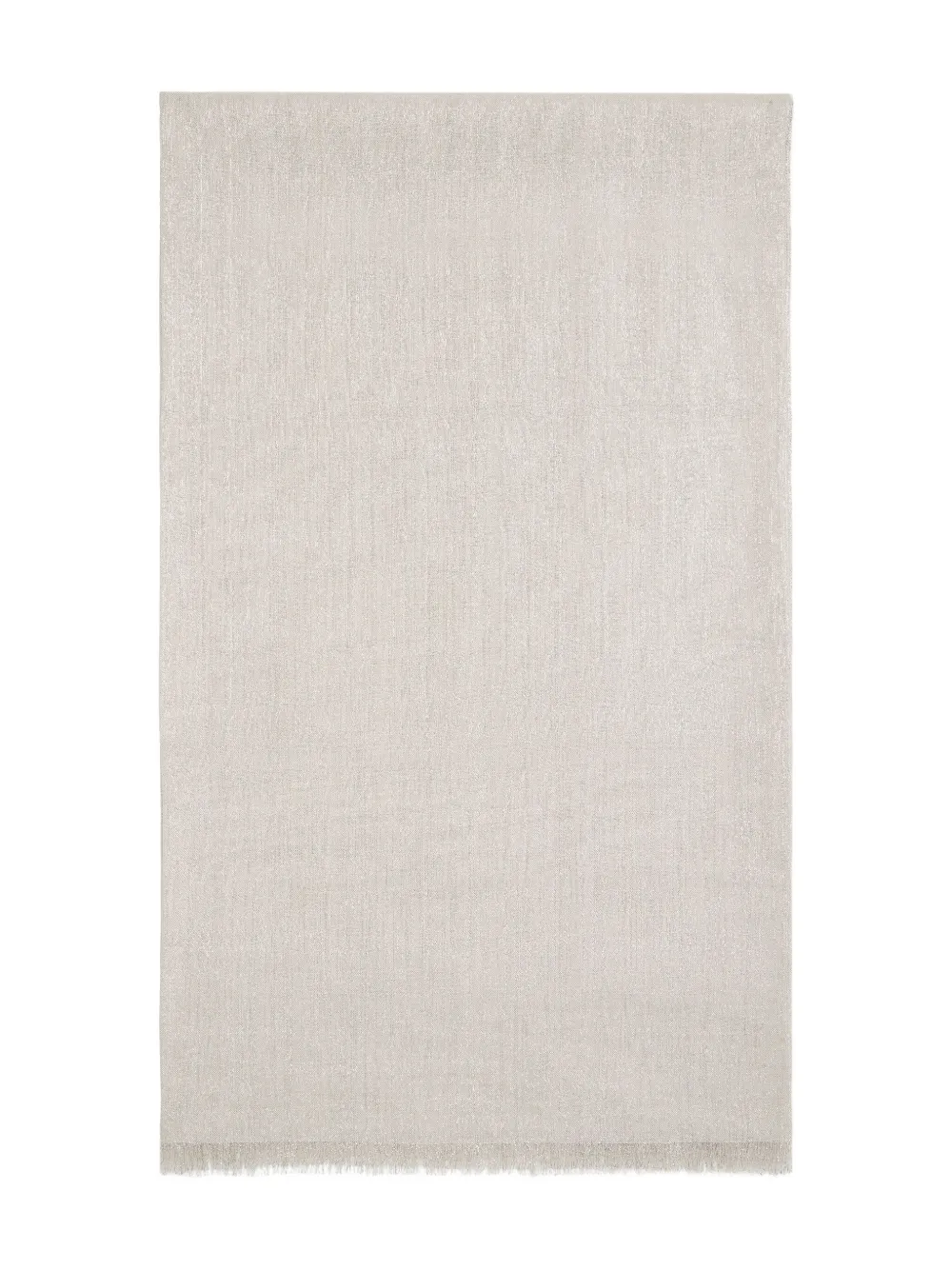 Brunello Cucinelli Fringed Cashmere-silk Blend Scarf