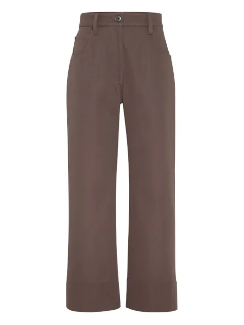 Brunello Cucinelli pocketed cotton trousers