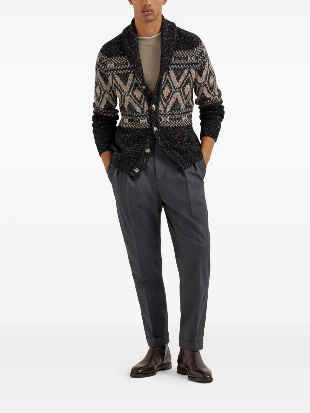 Brunello Cucinelli Camiseta de algodão | Camisetas | Image 2
