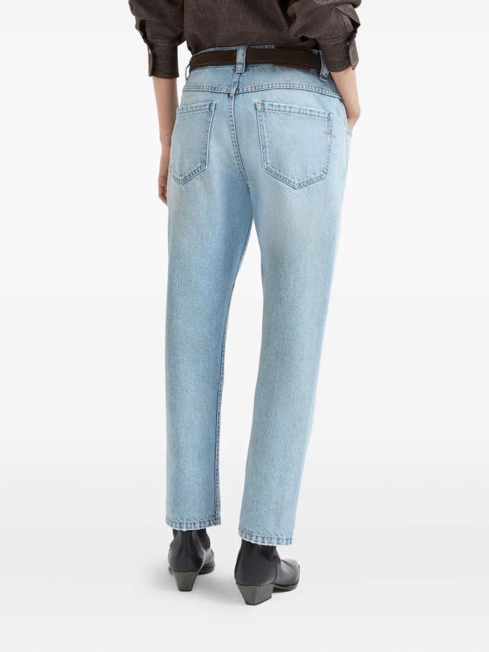 Brunello Cucinelli Jeans met 5 zakken Blauw